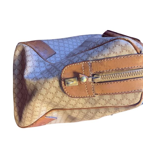 CELINE Triumph Monogram Canvas Boston Bag - Picture 4 of 12